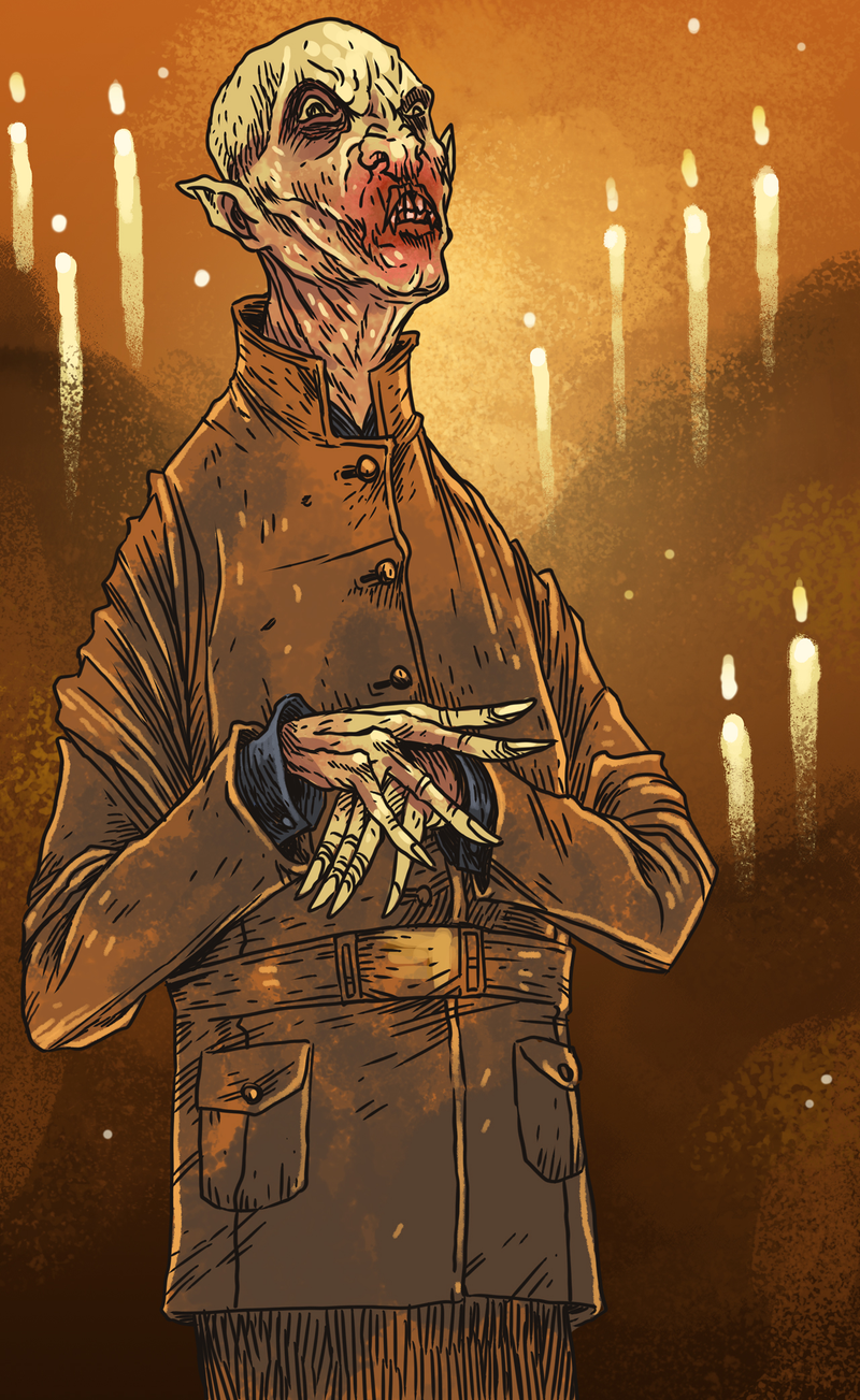 Illustration for article titled Our illustrated guide to Buffy’s Big Bads kicks off with The Master